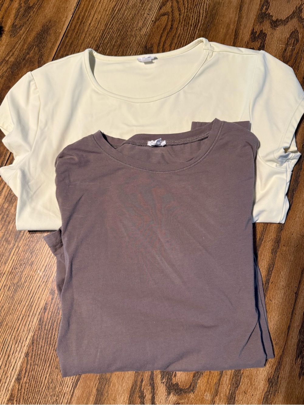 Garage Tees in Yellow and Brown